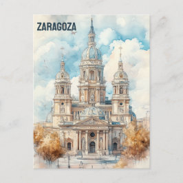 Zaragoza Spanien Postkarte