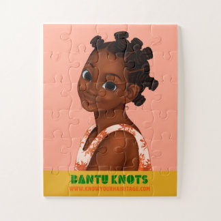 Zara's Wash Day - Bantu Knots Puzzle 11X14 30pc