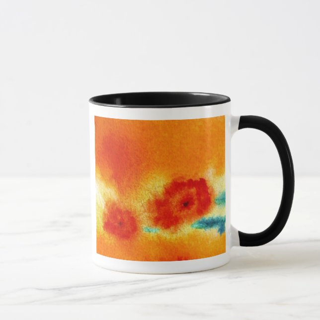 … zarathustras Blumen… Kunst durch Jutta Gabriel… Tasse (Rechts)