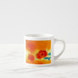 ...zarathustras Blumen...Kunst von Jutta Gabriel.. Espressotasse
