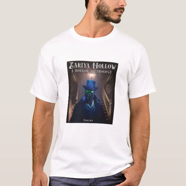 Zariya Hollow, Logo, weißes Shirt (Vorderseite)