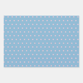Zarte Aquarellblumen Geschenkpapier Set