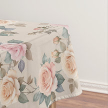 Zarte Aquarellrosen in sanften Pastellfarben