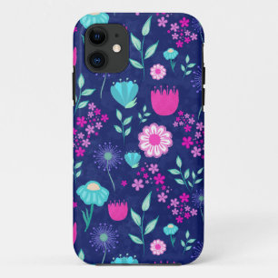 Zarte Blumen und botanische Details Case-Mate iPhone Hülle