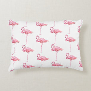Zarte Flamingo-Serie Design 1 Dekokissen