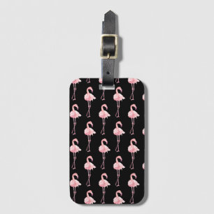 Zarte Flamingo-Serie Design 2 Gepäckanhänger