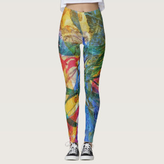 Zarte Knöpfe Leggings