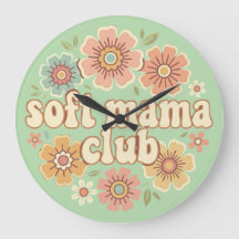 Zarte Mama Coquette Goldene Schleife Blumen Design
