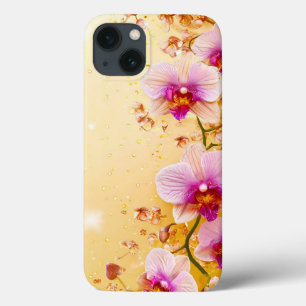 Zarte Orchideen Weibliche Botanische Blumenmotive Case-Mate iPhone Hülle