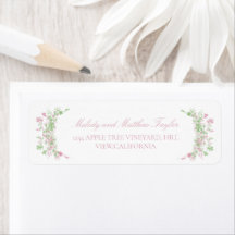 Zarte Pastell Französische Flora Hochzeit