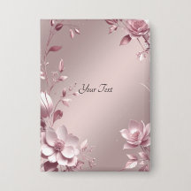 Zarte rosa Blumenknopf