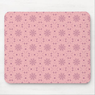 Zarte rosa Pixel Mousepad