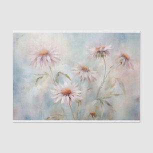 Zarte, weiche elegante Gänseblümchen Floralien Dec Seidenpapier