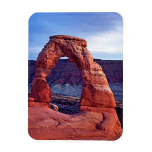 Zarter Bogen im Arches National Park - Utah, USA Magnet