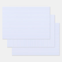 Zartes Babyblau Blasses Himmelblau und Weiß gestre