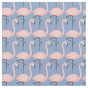 Zartes Flamingo-Muster Stoff