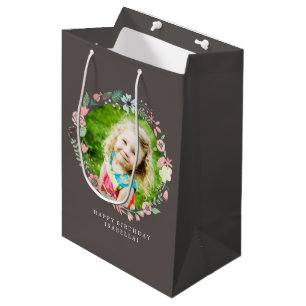 Zartes Foto Mittlere Geschenktüte