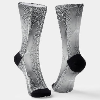 Zartes Grau Socken