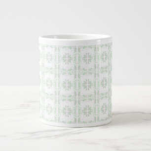 Zartes Muster Jumbo-Tasse