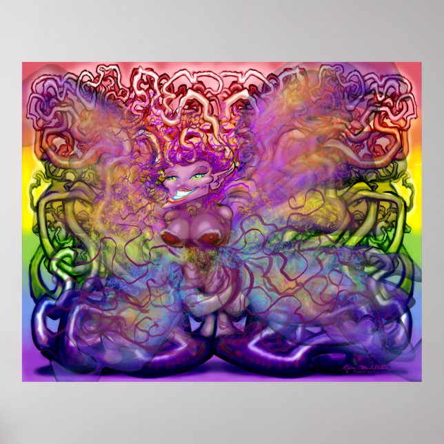 Zartes Pixie Rainbow Magic Poster (Vorne)