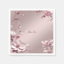 Zartes rosa Blumenmuster