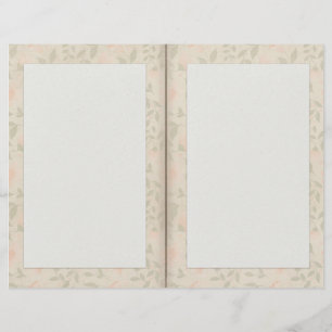 Zartes rosa Blumenpapier