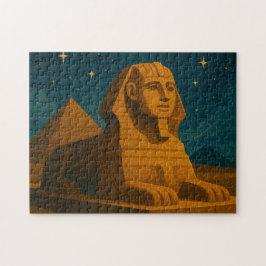 Zartes Sphinx Mystique Puzzle Blue Gold