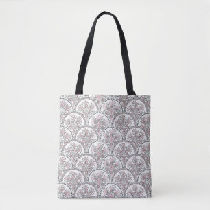 Zartes Vintage-Muster Tasche