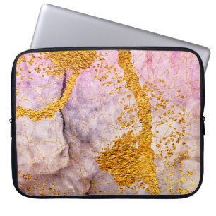 Zartheit in Pastellfarben. Einzigartige Kreativitä Laptopschutzhülle