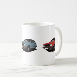 Zastava Koral - Yugo EU 3 Farben Kaffeetasse