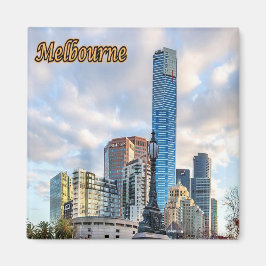 zAU057 MELBOURNE, Skyline, Australien, Kühlschrank Magnet