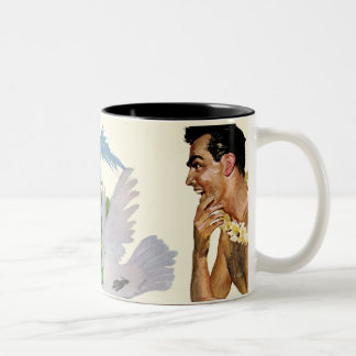 Zauber der Inseln Zweifarbige Tasse