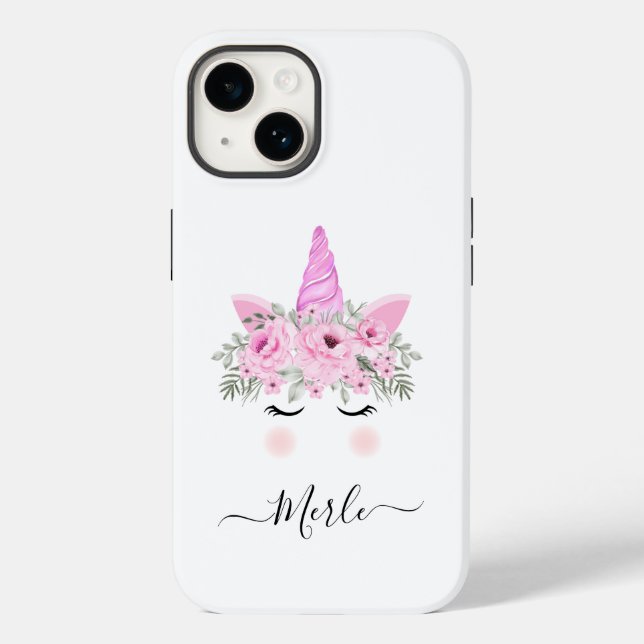 Zauber-Einhorn-Gehäuse Case-Mate iPhone 14 Hülle (Rückseite)