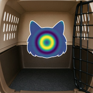 Zauber für Katzen: Ruhige Kitty (Beruhigend) Aufkleber