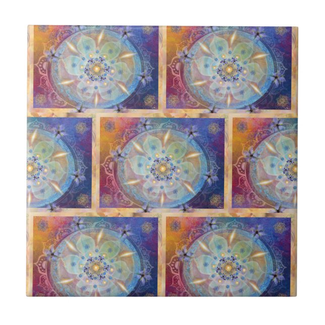 Zauber - Keramikfliese (Vorderseite)