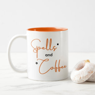 Zauber und Kaffeehausgeschenk Zweifarbige Tasse