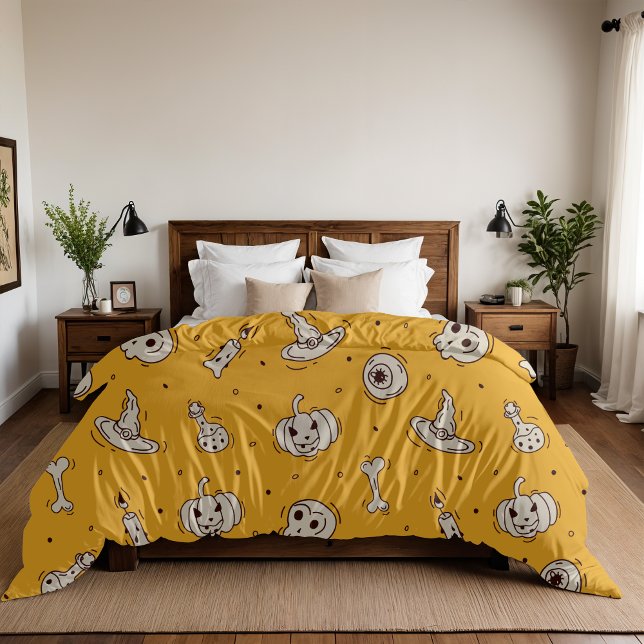 Zauber und Skelette Halloween Fleece Blanket (Von Creator hochgeladen)