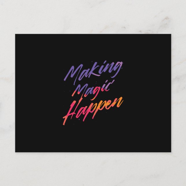 Zauberangebot Postkarte (Vorderseite)