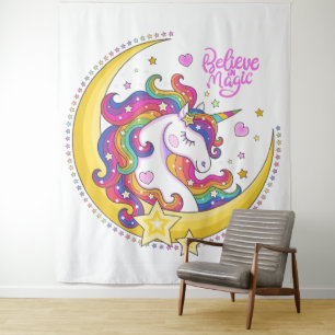 Zauberband für Einhorn Wandteppich