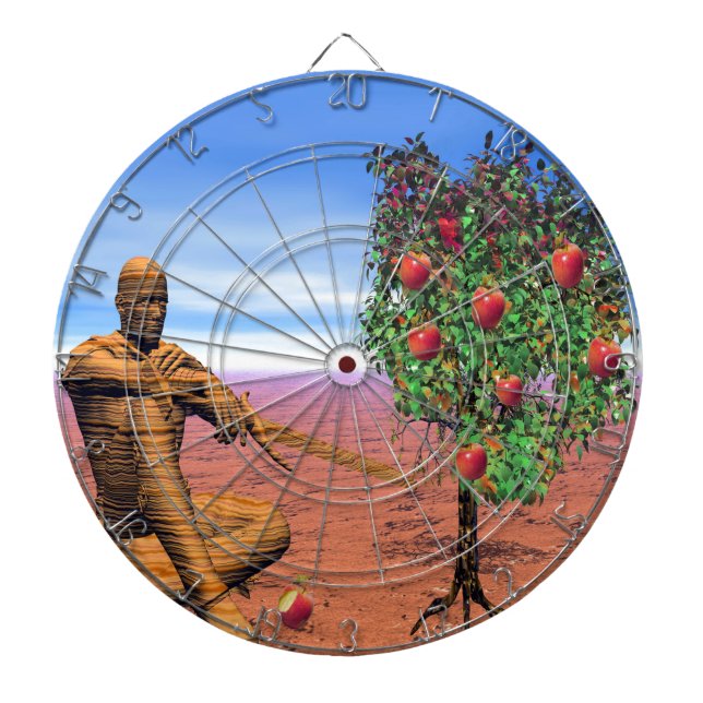 Zauberbaum Dartscheibe (vorne)
