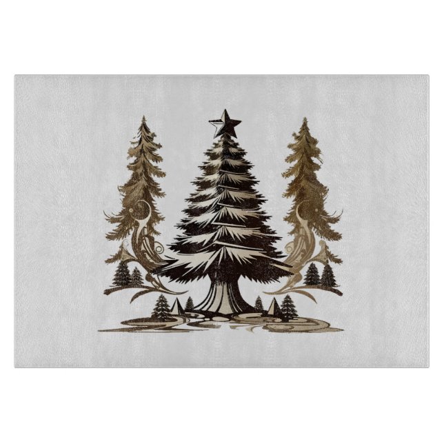 Zauberbaum Schneidebrett (Vorderseite)