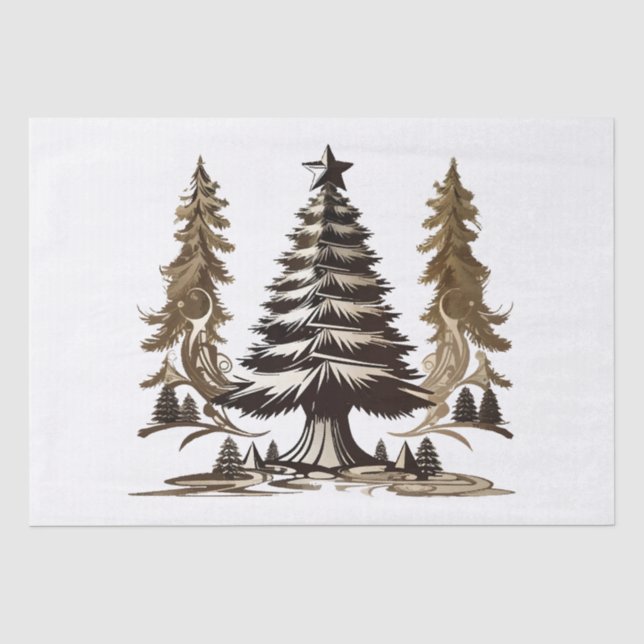 Zauberbaum Seidenpapier (Vorderseite)