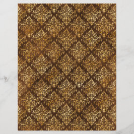Zauberbuch-Blatt für Burgund & Gold
