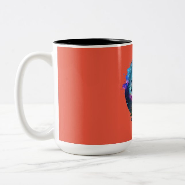 Zauberbuch Zweifarbige Tasse (Links)