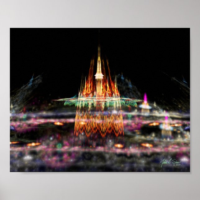 Zauberburg (10x8) poster (Vorne)