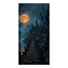 Zauberdorf Moonlit Poster