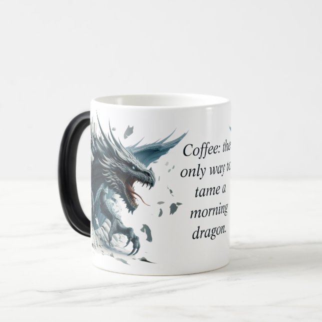 "Zauberdrache zähmen" Die Tasse der Magie (Vorderseite Links)