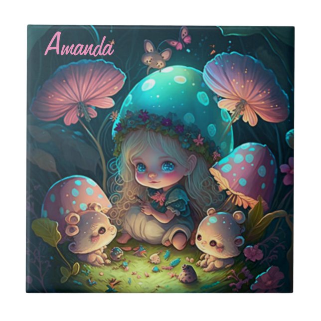 Zauberelf Momente Fliese (Vorderseite)