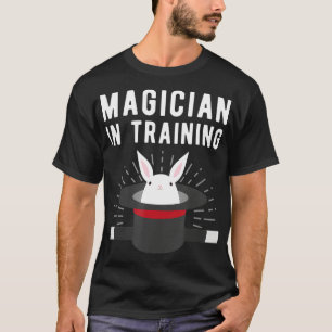 Zauberer Ausbildung Spaß Illusionist T-Shirt