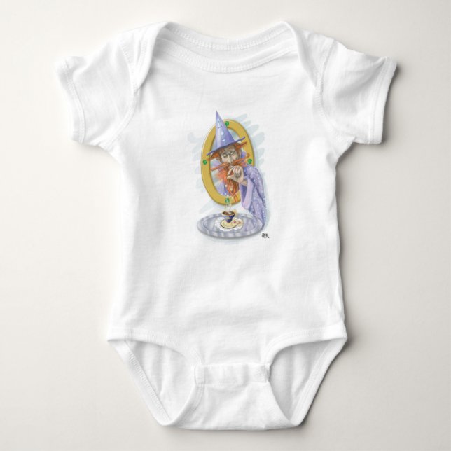 ZAUBERER Baby-Bodysuit - Potpourri durch Pamela Baby Strampler (Vorderseite)